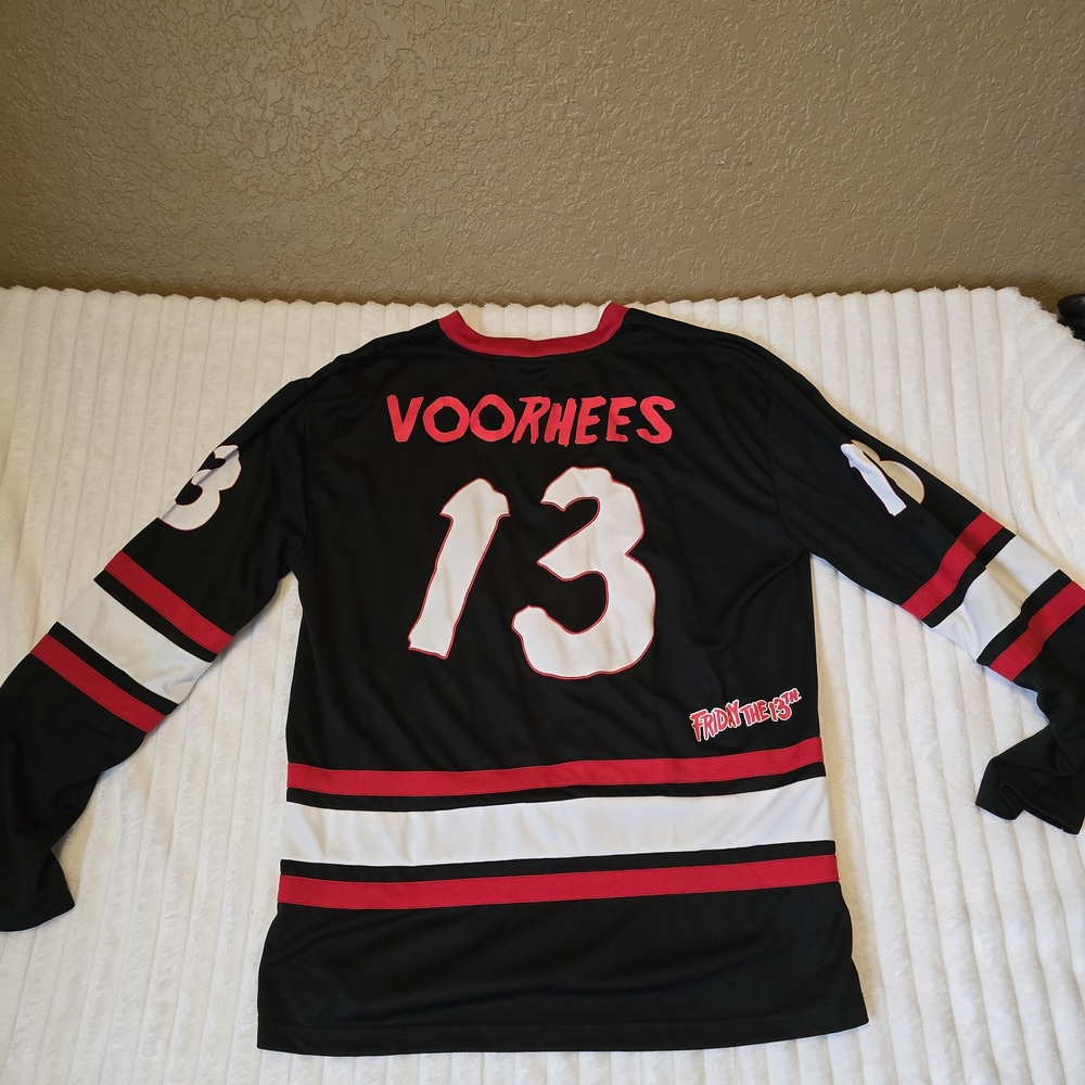 Friday the 13th Red and Black Jersey - Picture 6 of 8